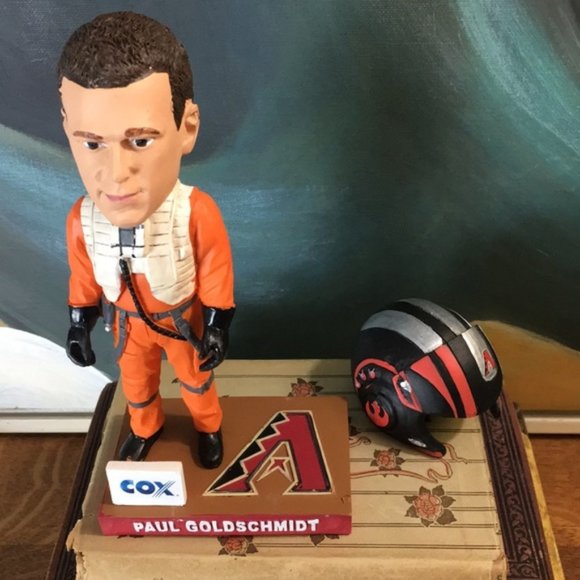 Paul Goldschmidt DBacks Star Wars MLB Bobble Head - Picture 5 of 8